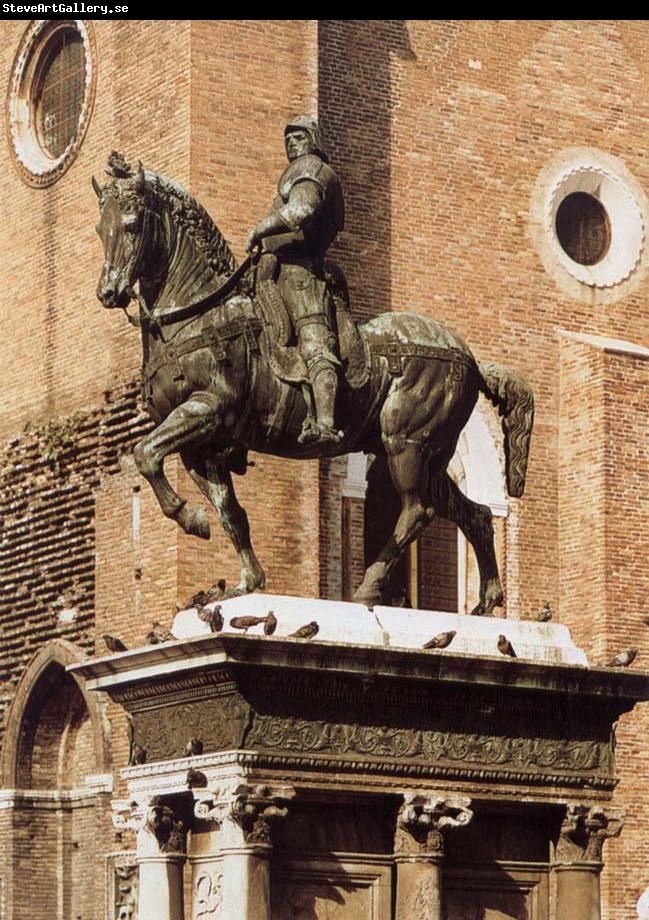 Andrea del Verrocchio Equestrian Statue of Bartolomeo Colleoni